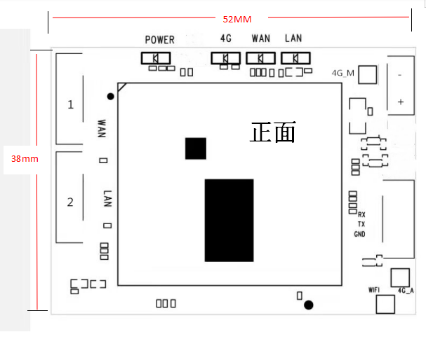 博奧智能4G全網通雙網口WIFI無線工業路由模塊支持定制開發 